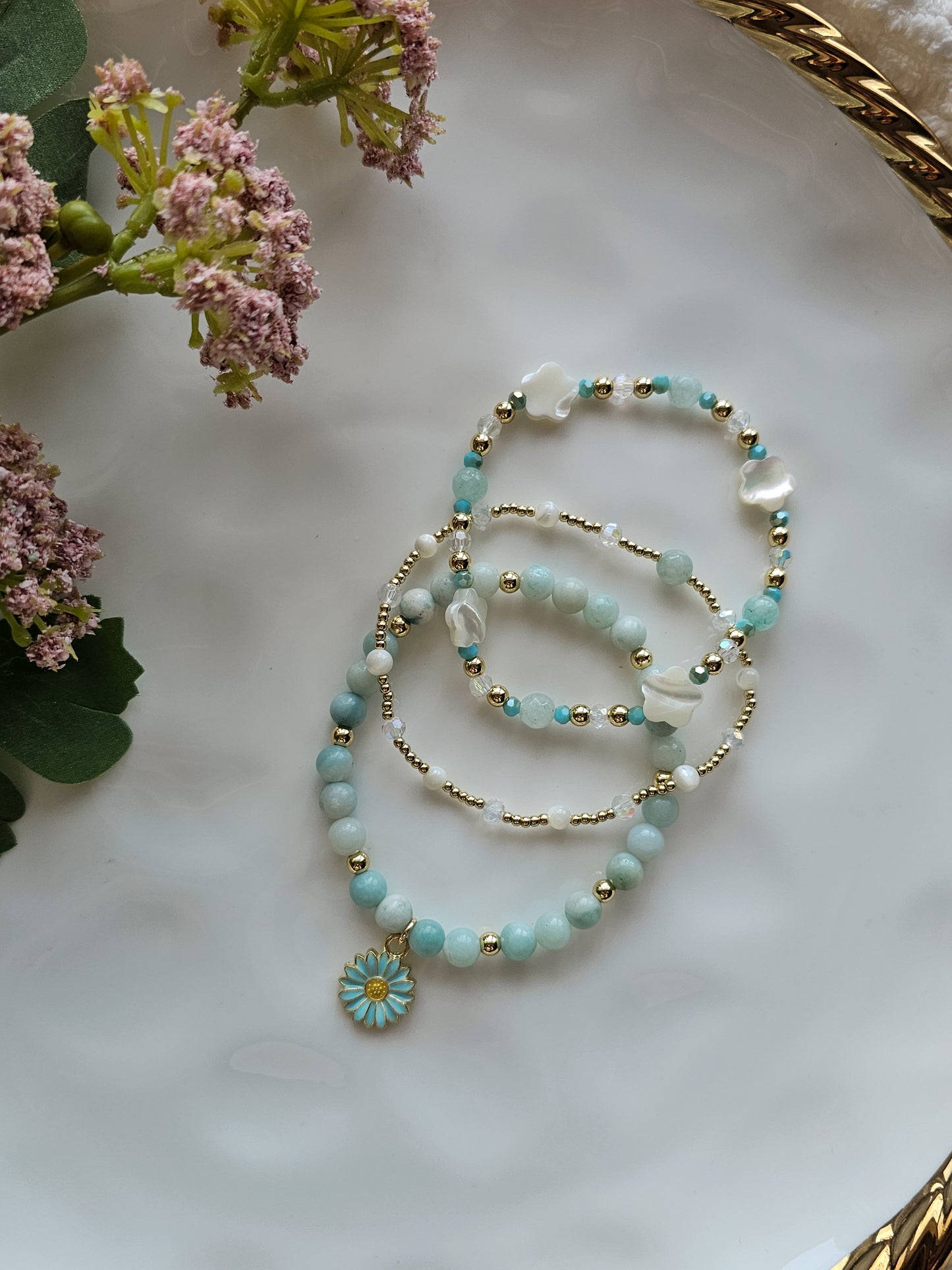 Morning Dew Bracelet Stack