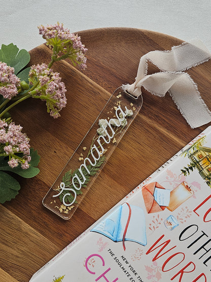 Fern & Fable Resin Bookmark