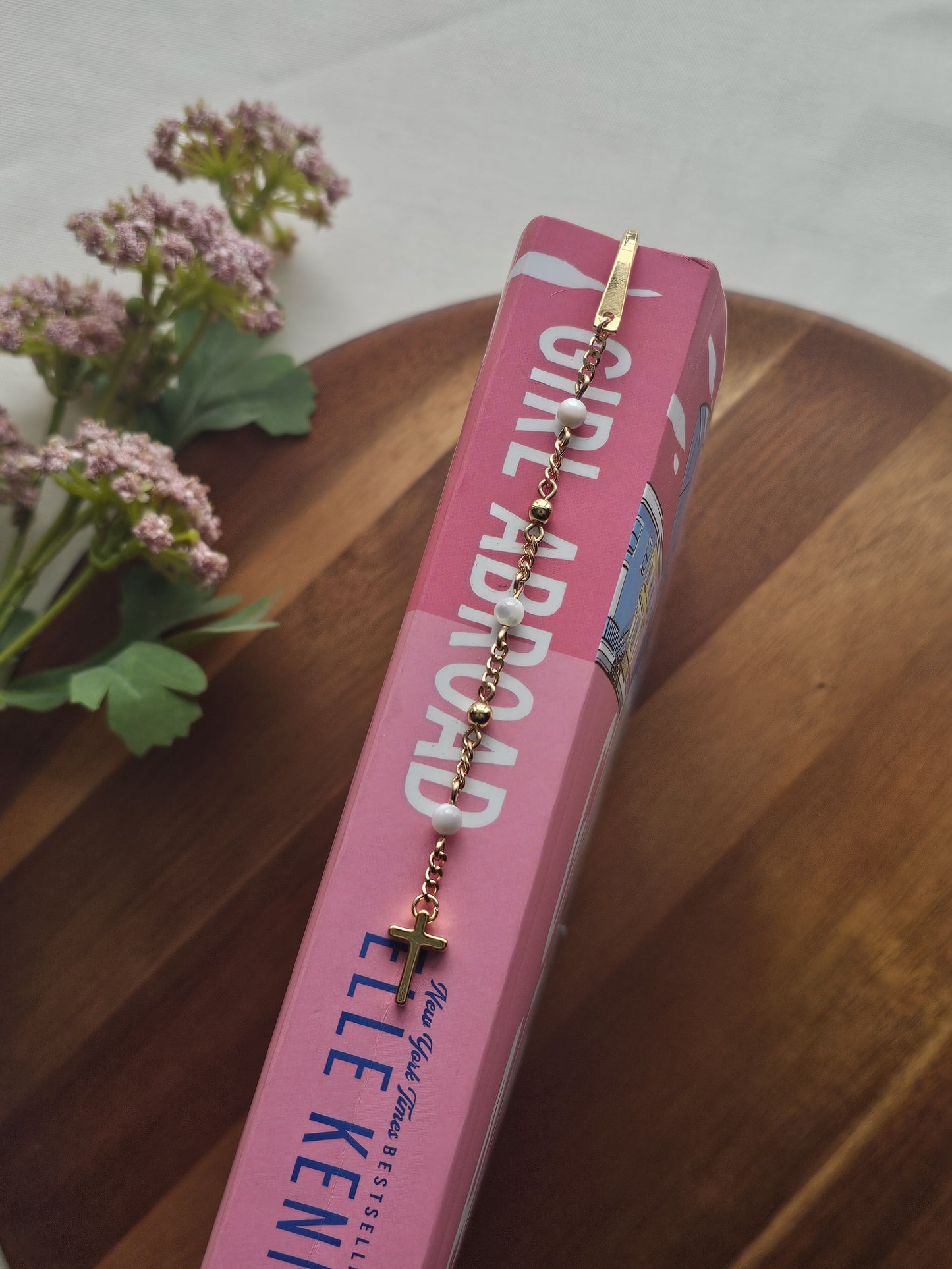 Grace Between Pages Charm Bookmark