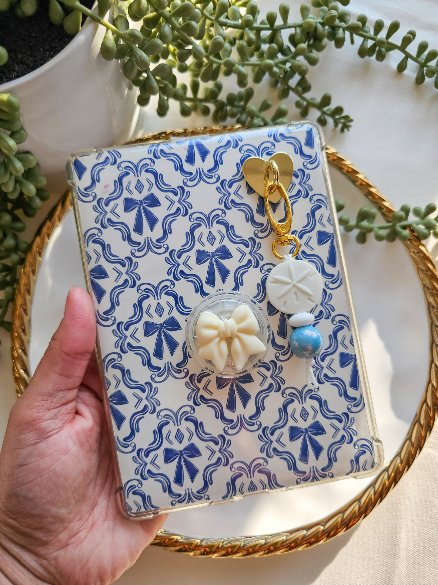Sea Glass Skies Kindle Buddy Keychain