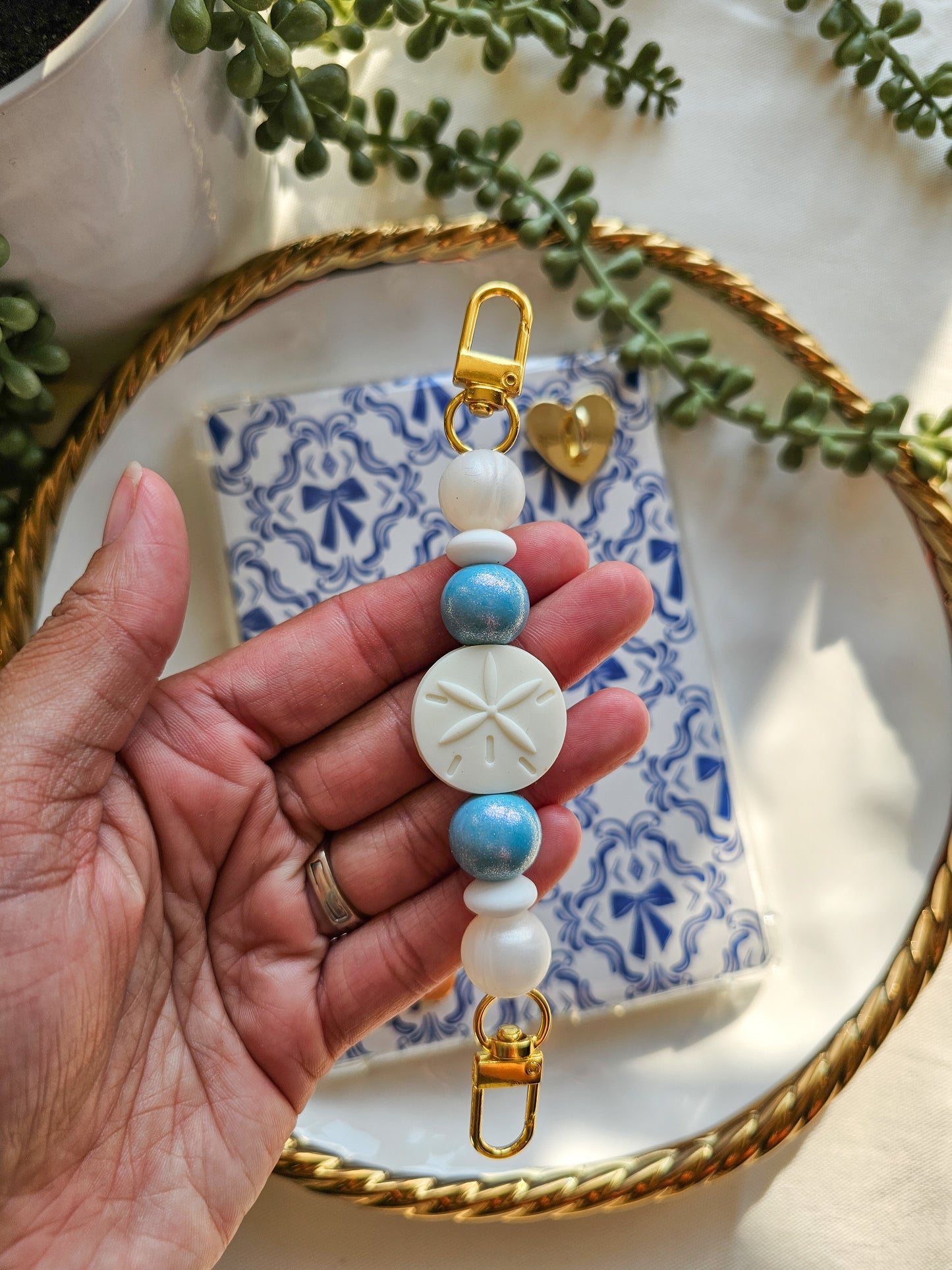 Sea Glass Skies Kindle Strap