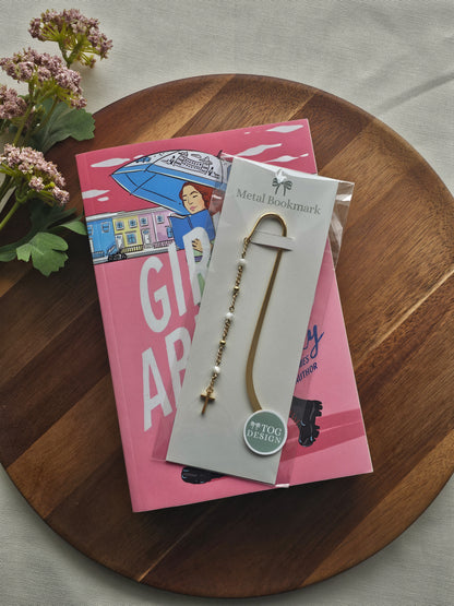 Grace Between Pages Charm Bookmark