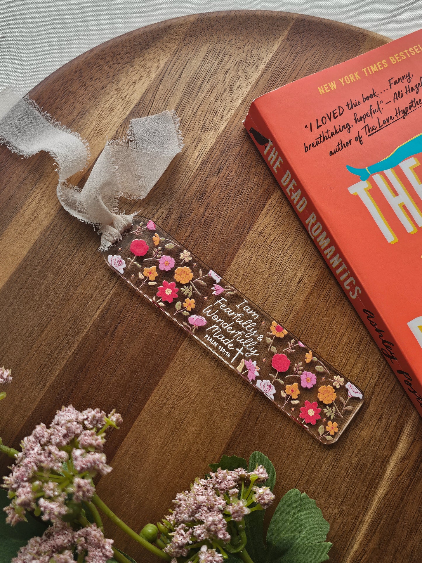 Wonderfully Made Acrylic Bookmark