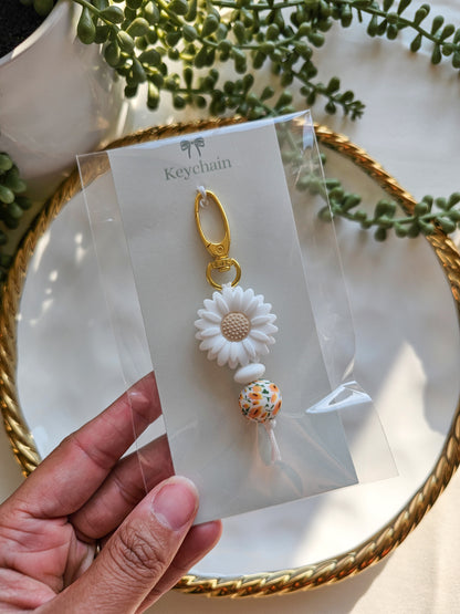 Orange Blossom Kindle Buddy Keychain