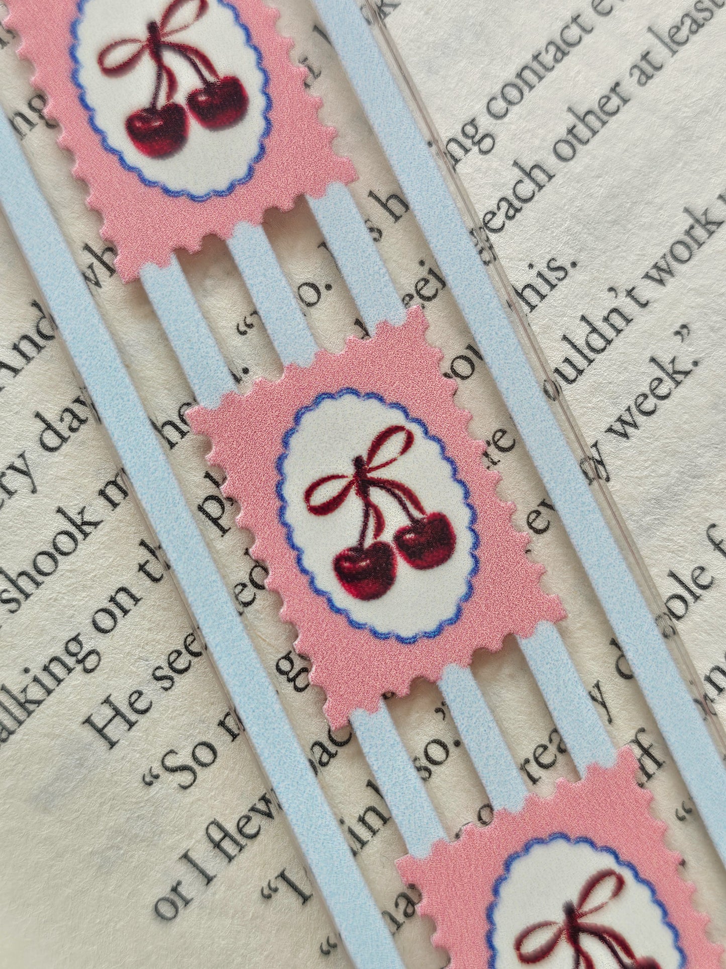 Cherry Jubilee Acrylic Bookmark
