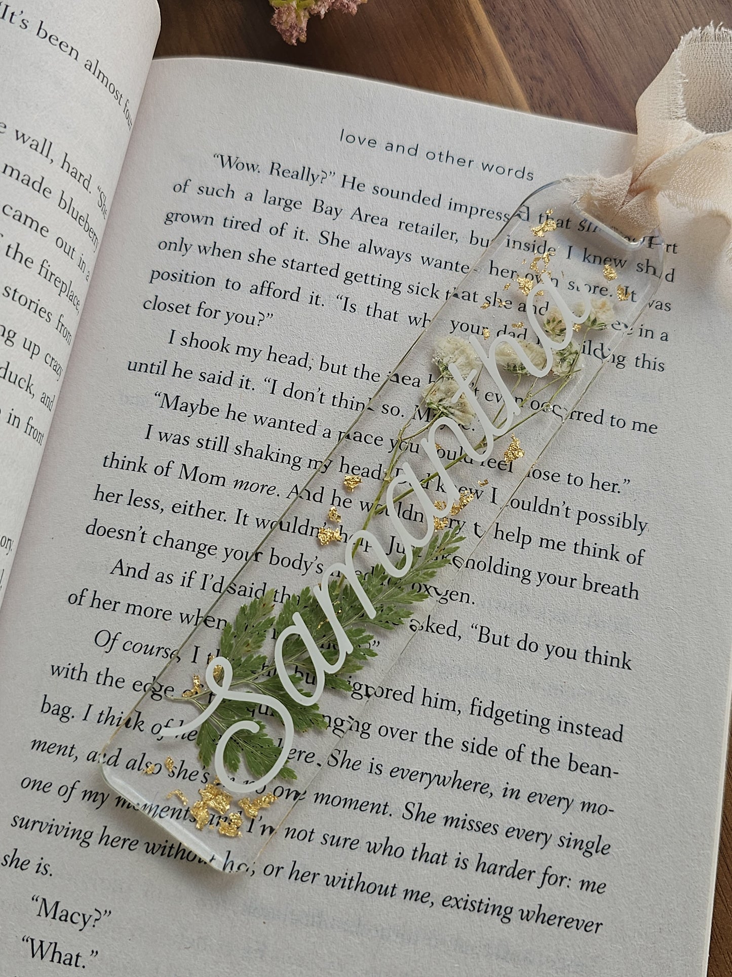Fern & Fable Resin Bookmark