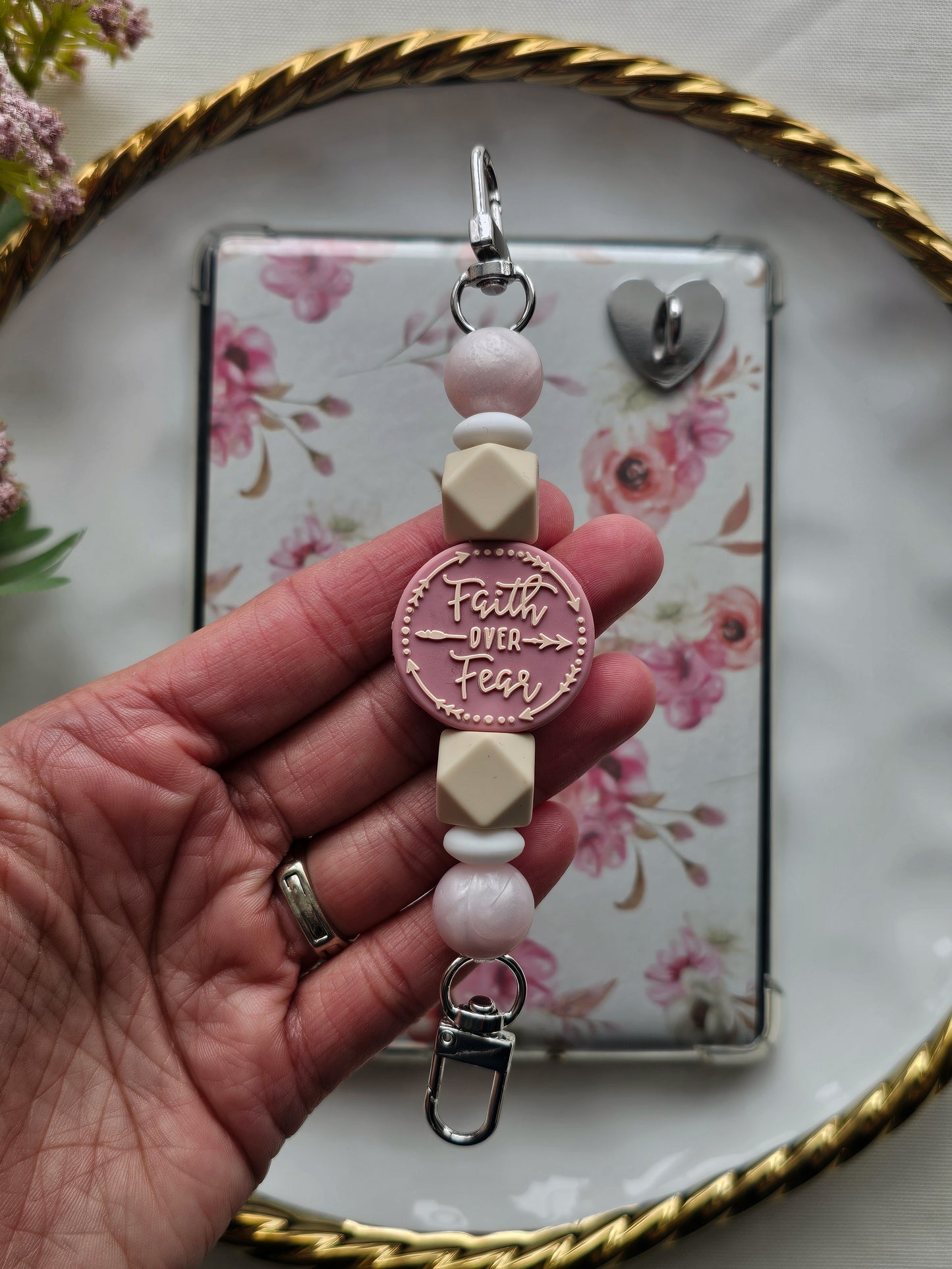 Faith Over Fear Kindle Strap