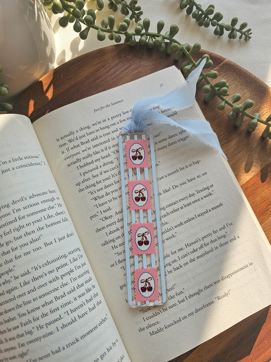 Cherry Jubilee Acrylic Bookmark