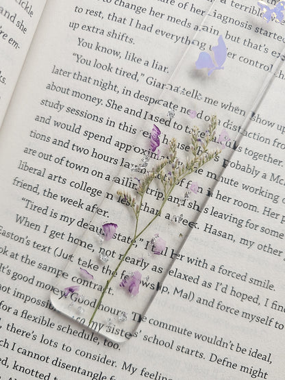 Lavender Fields Resin Bookmark