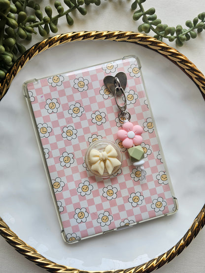 Pink Petals Kindle Buddy Keychain