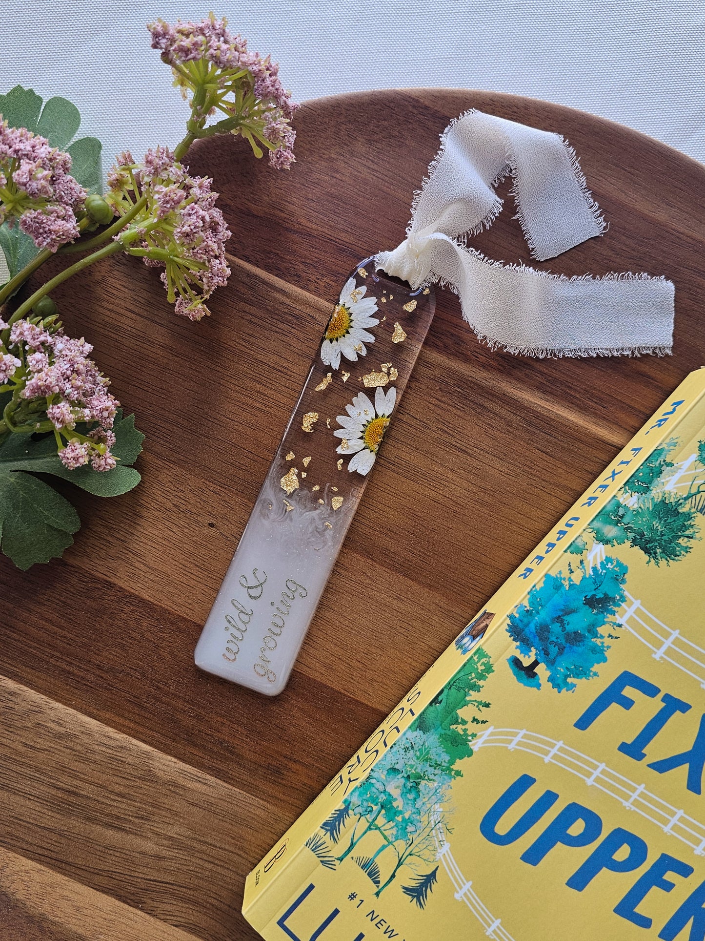 Wild & Growing Resin Bookmark