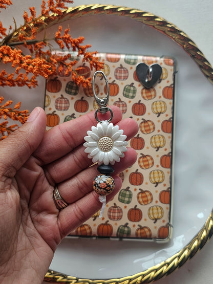 Autumn Daisy Kindle Buddy Keychain