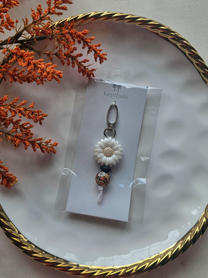 Autumn Daisy Kindle Buddy Keychain
