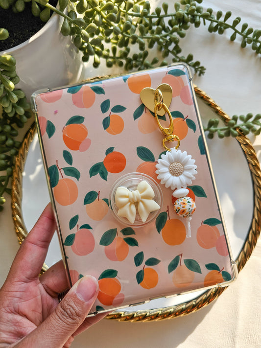 Orange Blossom Kindle Buddy Keychain